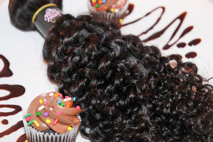 Chocolate Curl Deep Curly Bundles